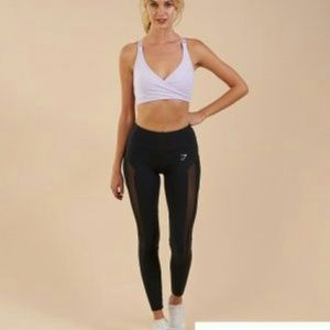 Gymshark mesh black leggings Small good condition